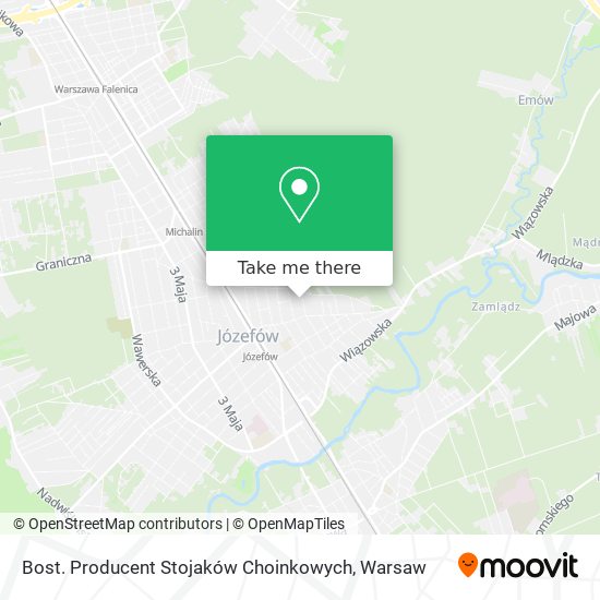 Bost. Producent Stojaków Choinkowych map