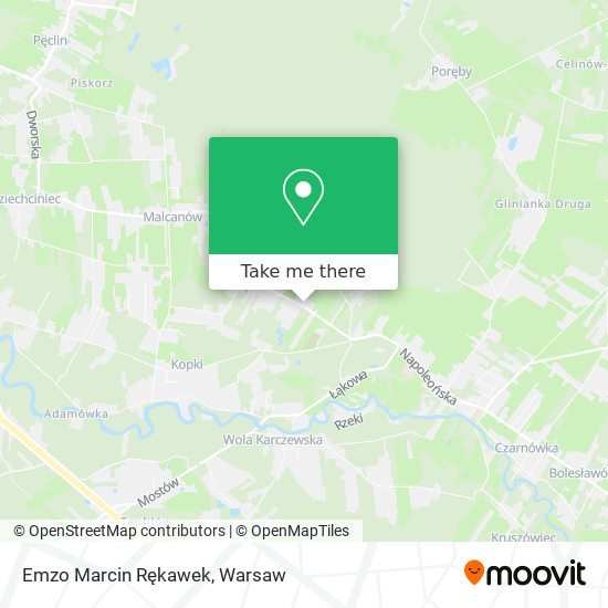 Emzo Marcin Rękawek map