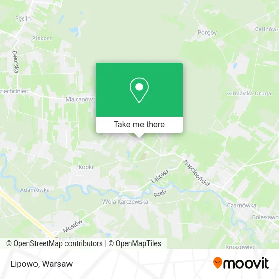 Карта Lipowo