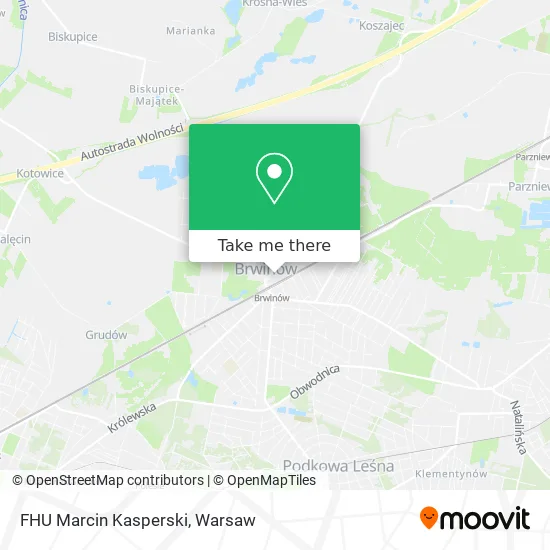 Карта FHU Marcin Kasperski