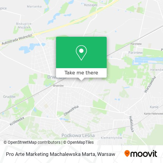 Pro Arte Marketing Machalewska Marta map