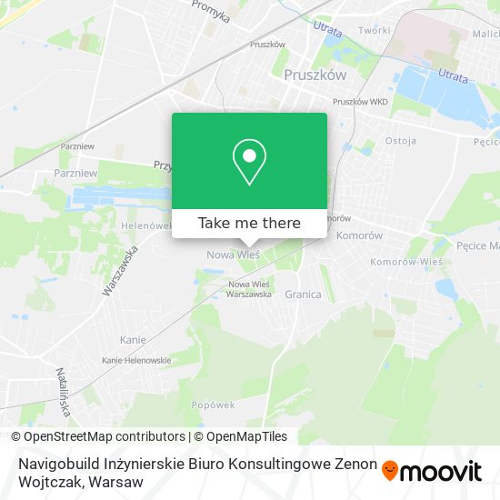 Navigobuild Inżynierskie Biuro Konsultingowe Zenon Wojtczak map