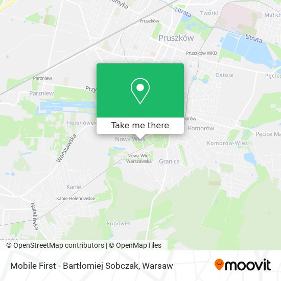 Mobile First - Bartłomiej Sobczak map