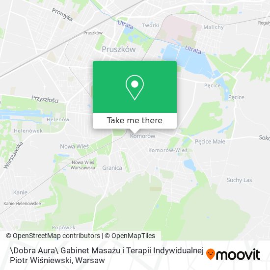 \Dobra Aura\ Gabinet Masażu i Terapii Indywidualnej Piotr Wiśniewski map
