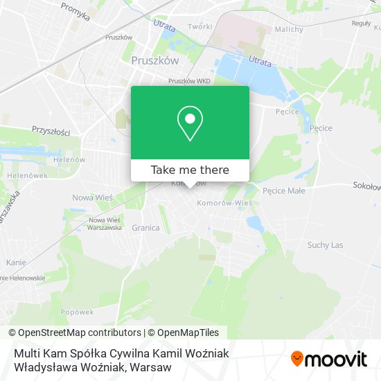 Multi Kam Spółka Cywilna Kamil Woźniak Władysława Woźniak map