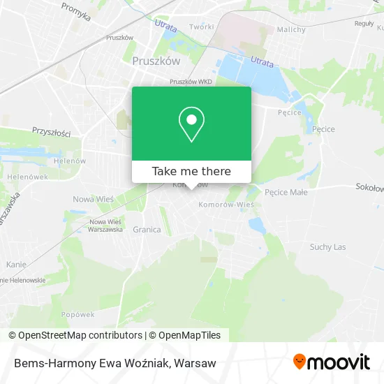 Bems-Harmony Ewa Woźniak map