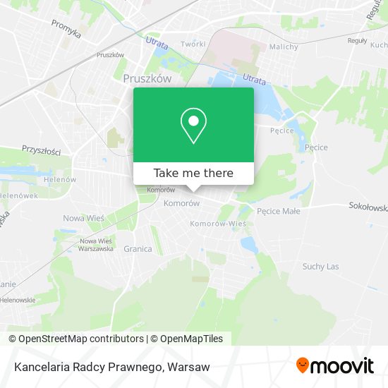 Kancelaria Radcy Prawnego map