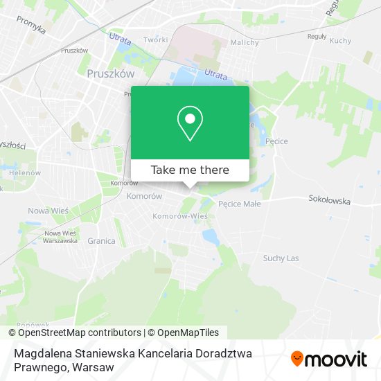 Magdalena Staniewska Kancelaria Doradztwa Prawnego map