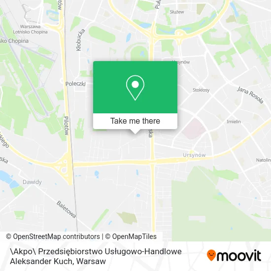 \Akpo\ Przedsiębiorstwo Usługowo-Handlowe Aleksander Kuch map