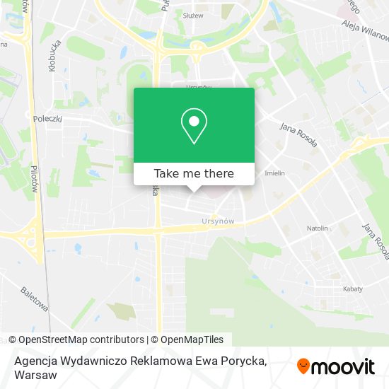 Agencja Wydawniczo Reklamowa Ewa Porycka map