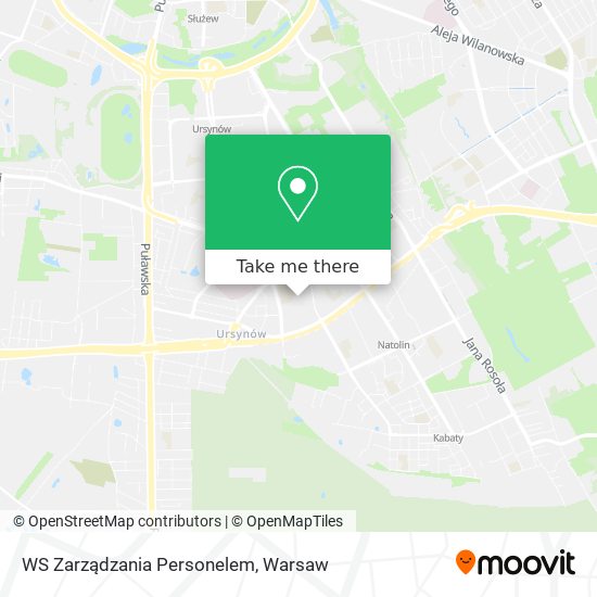 WS Zarządzania Personelem map