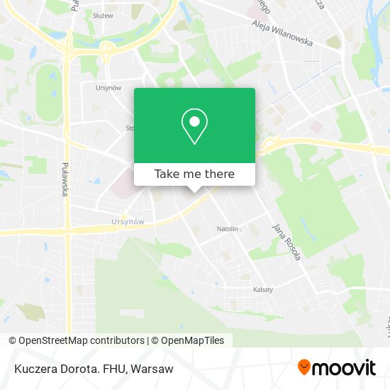 Kuczera Dorota. FHU map