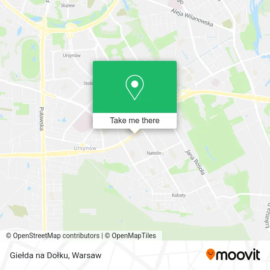 Giełda na Dołku map