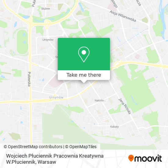 Wojciech Płuciennik Pracownia Kreatywna W.Płuciennik map