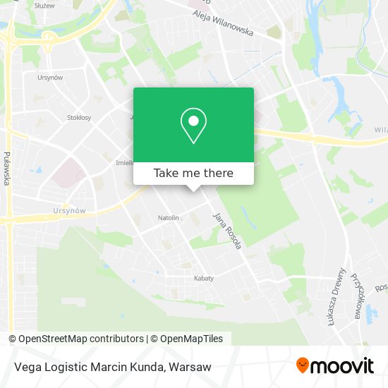 Vega Logistic Marcin Kunda map