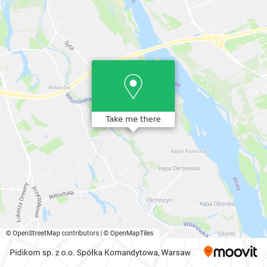 Pidikom sp. z o.o. Spółka Komandytowa map