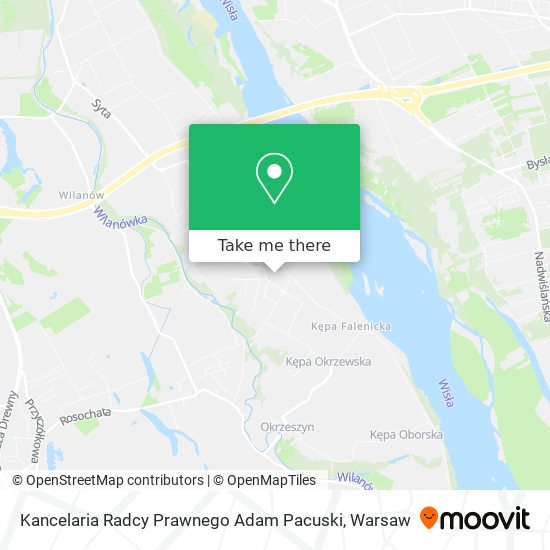 Kancelaria Radcy Prawnego Adam Pacuski map