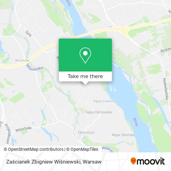 Zaścianek Zbigniew Wiśniewski map