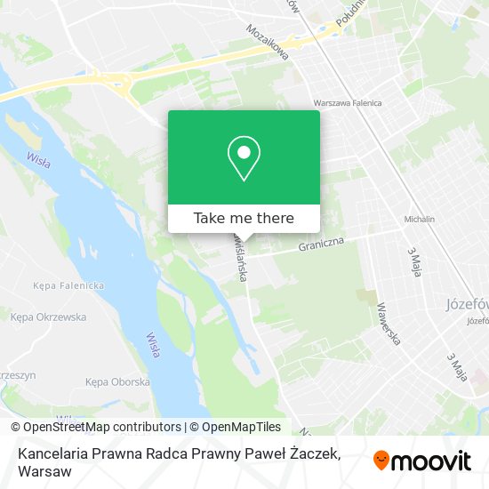 Kancelaria Prawna Radca Prawny Paweł Żaczek map