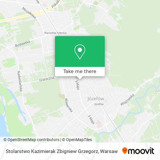 Stolarstwo Kazimierak Zbigniew Grzegorz map