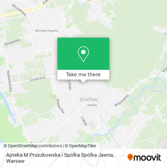 Apteka M Pruszkowska i Spólka Spólka Jawna map