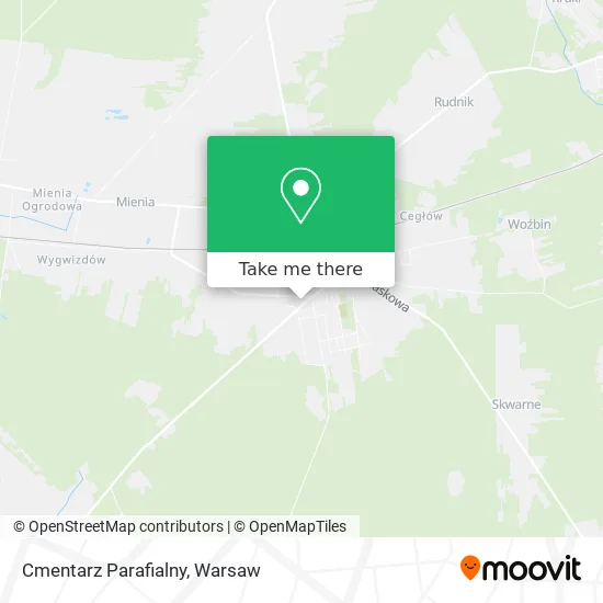 Cmentarz Parafialny map