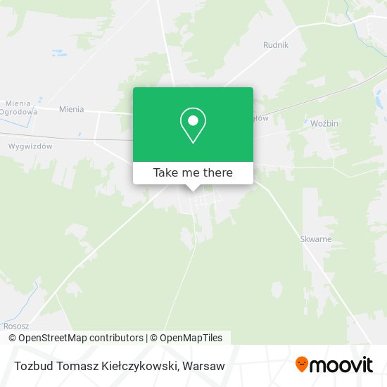 Tozbud Tomasz Kiełczykowski map