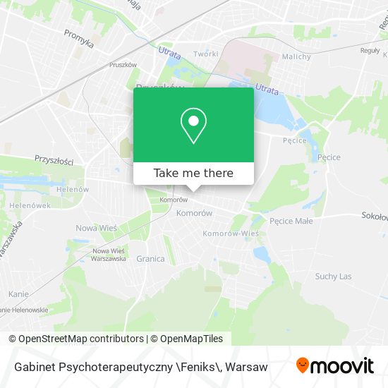 Gabinet Psychoterapeutyczny \Feniks\ map