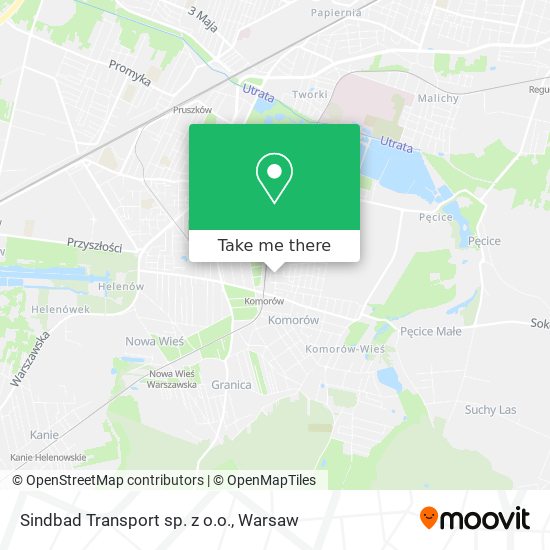 Sindbad Transport sp. z o.o. map