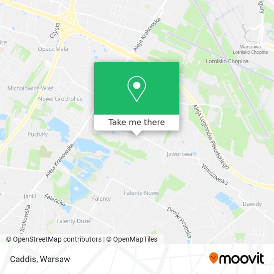 Caddis map