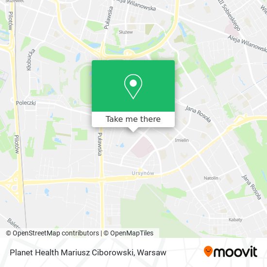 Planet Health Mariusz Ciborowski map