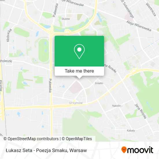 Łukasz Seta - Poezja Smaku map