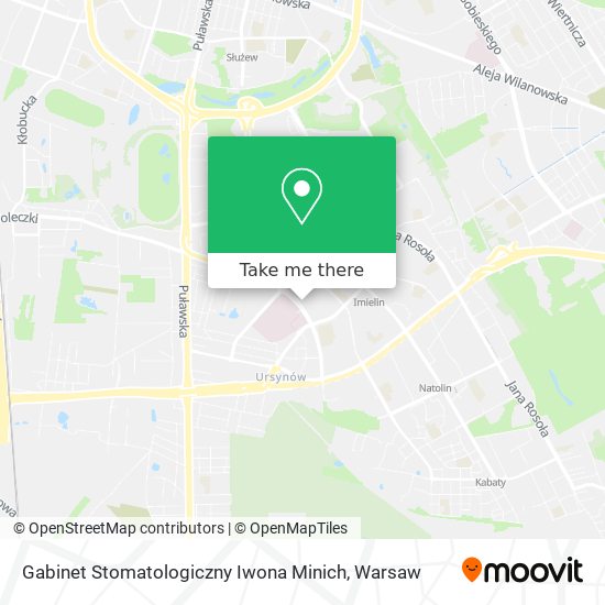 Gabinet Stomatologiczny Iwona Minich map