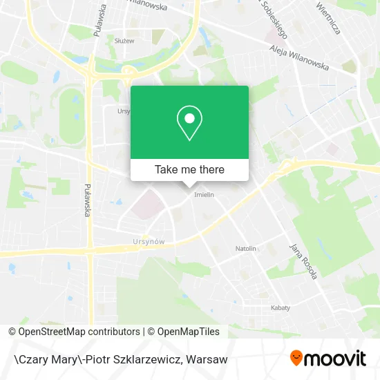 \Czary Mary\-Piotr Szklarzewicz map