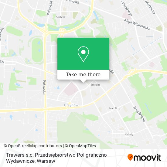 Trawers s.c. Przedsiębiorstwo Poligraficzno Wydawnicze map