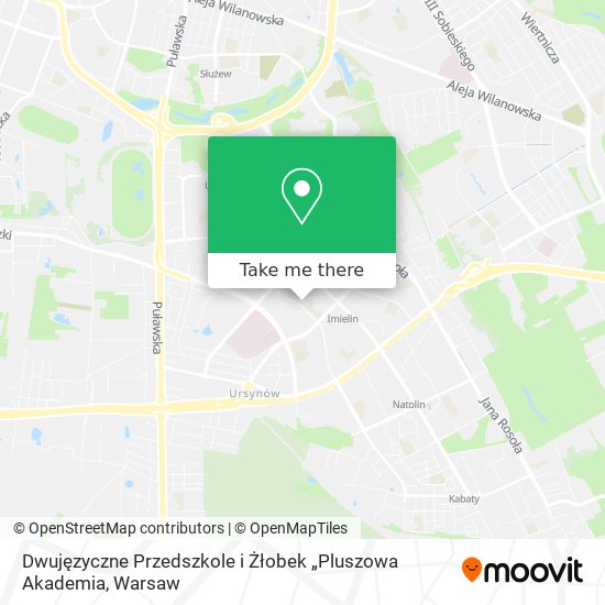 Dwujęzyczne Przedszkole i Żłobek „Pluszowa Akademia map