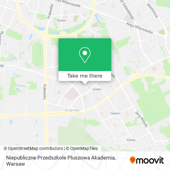 Niepubliczne Przedszkole Pluszowa Akademia map