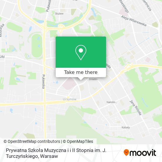 Prywatna Szkoła Muzyczna i i II Stopnia im. J. Turczyńskiego map