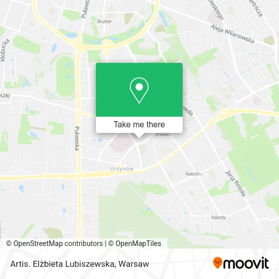 Artis. Elżbieta Lubiszewska map