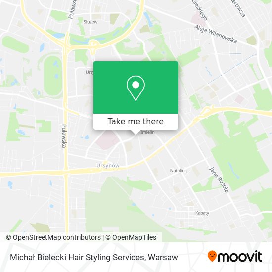 Michał Bielecki Hair Styling Services map