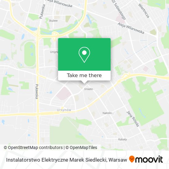 Instalatorstwo Elektryczne Marek Siedlecki map