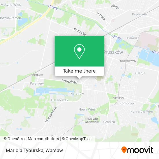 Mariola Tyburska map