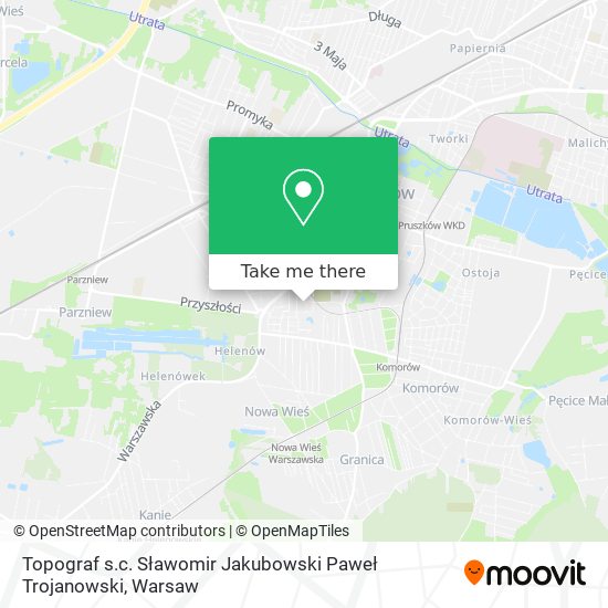 Topograf s.c. Sławomir Jakubowski Paweł Trojanowski map