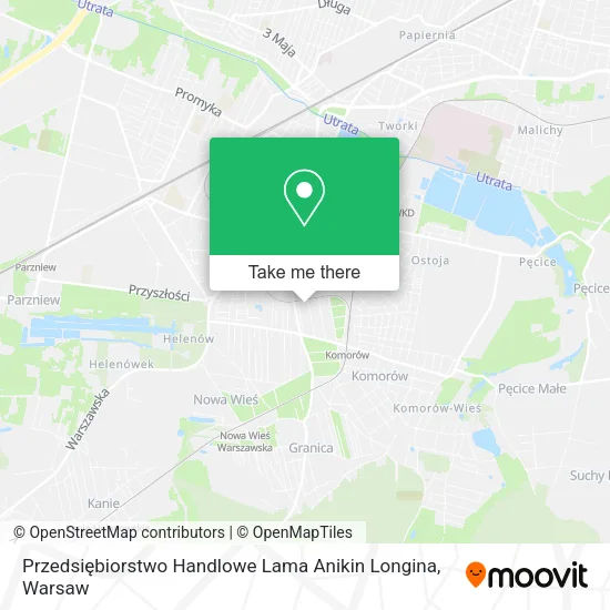 Przedsiębiorstwo Handlowe Lama Anikin Longina map