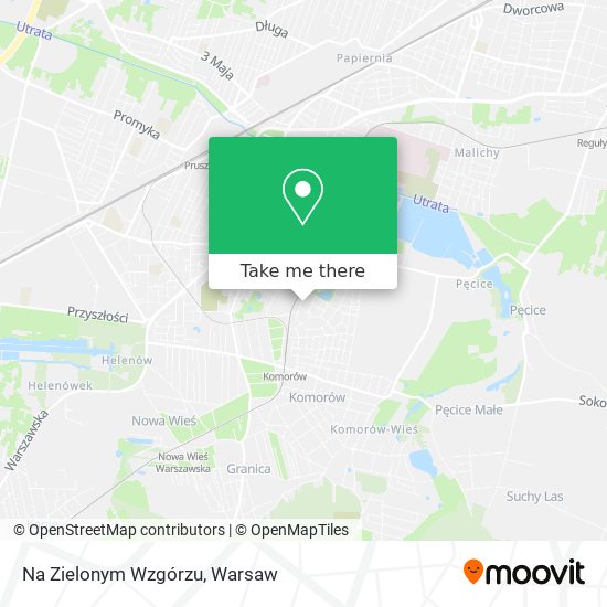 Na Zielonym Wzgórzu map