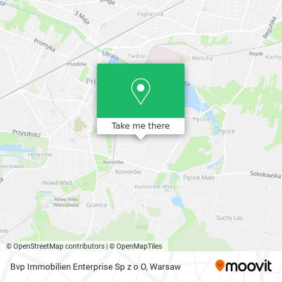 Bvp Immobilien Enterprise Sp z o O map