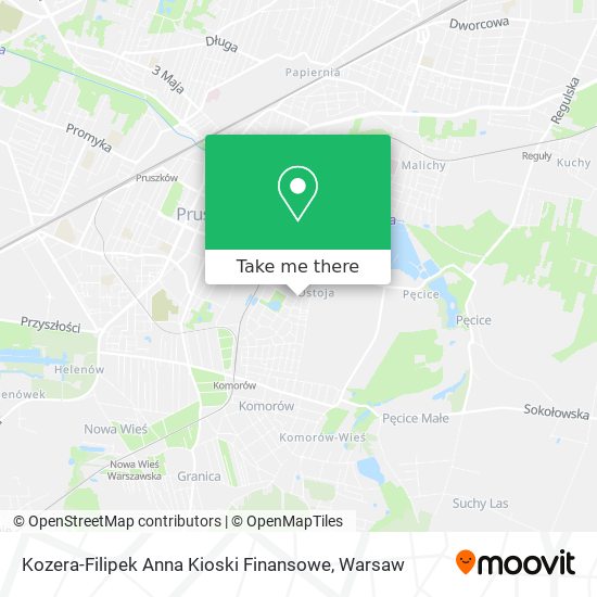 Kozera-Filipek Anna Kioski Finansowe map