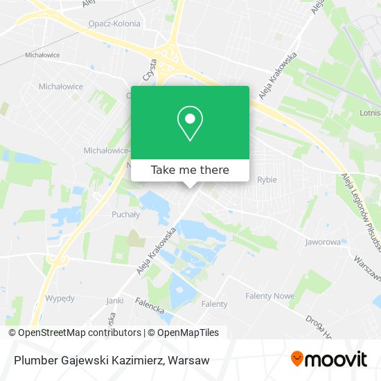 Карта Plumber Gajewski Kazimierz