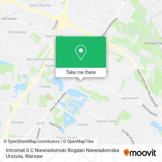 Intromat S C Niewiadomski Bogdan Niewiadomska Urszula map