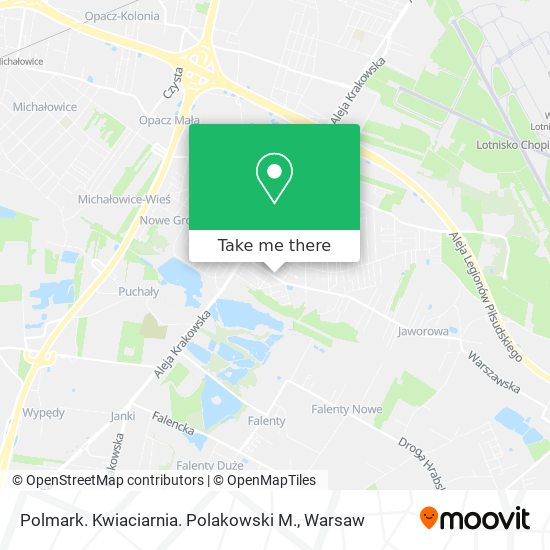 Polmark. Kwiaciarnia. Polakowski M. map